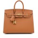 Hermès Birkin 25cm｜Gold Epsom Leather with Gold Hardware｜Top Handle Bag