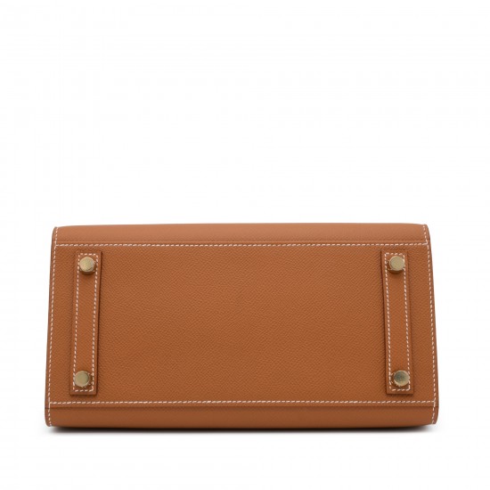 Hermès Birkin 25cm｜Gold Epsom Leather with Gold Hardware｜Top Handle Bag