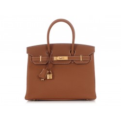 Hermès Birkin 30cm｜Gold Togo Leather with Gold Hardware｜Top Handle Bag