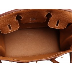 Hermès Birkin 30cm｜Gold Togo Leather with Gold Hardware｜Top Handle Bag