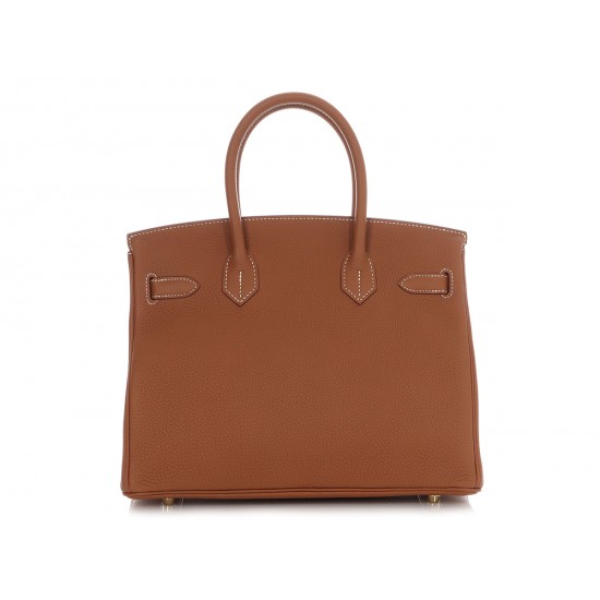 Hermès Birkin 30cm｜Gold Togo Leather with Gold Hardware｜Top Handle Bag