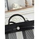 Hermès Herbag 31 – Canvas & Leather, Kelly-Inspired Lightweight Tote