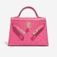Hermès Kelly Mini HSS Ostrich Rose Fuchsia / Gold Hermès Kelly Mini HSS Ostrich Rose Fuchsia / Gold