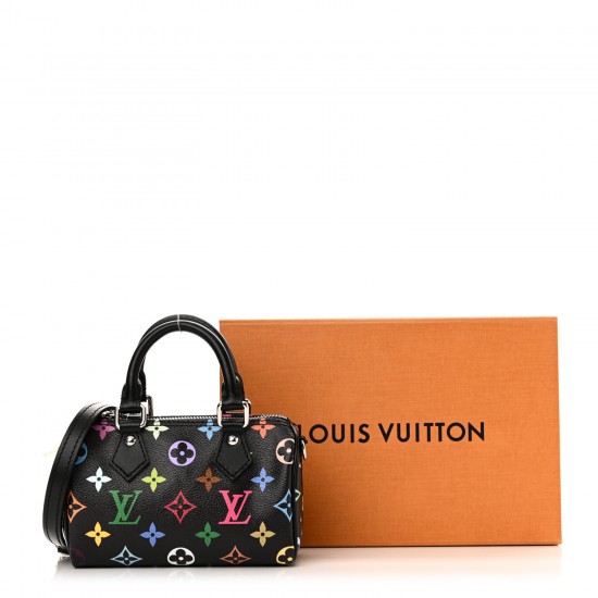 Louis Vuitton Nano Speedy｜Multicolor Monogram by Takashi Murakami｜Mini Bag