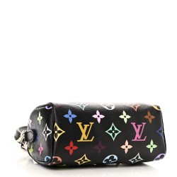 Louis Vuitton Nano Speedy｜Multicolor Monogram by Takashi Murakami｜Black Mini Bag