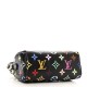 Louis Vuitton Nano Speedy｜Multicolor Monogram by Takashi Murakami｜Black Mini Bag