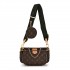 Louis Vuitton Multi Pochette｜Monogram Canvas with Kaki Strap｜Crossbody Bag