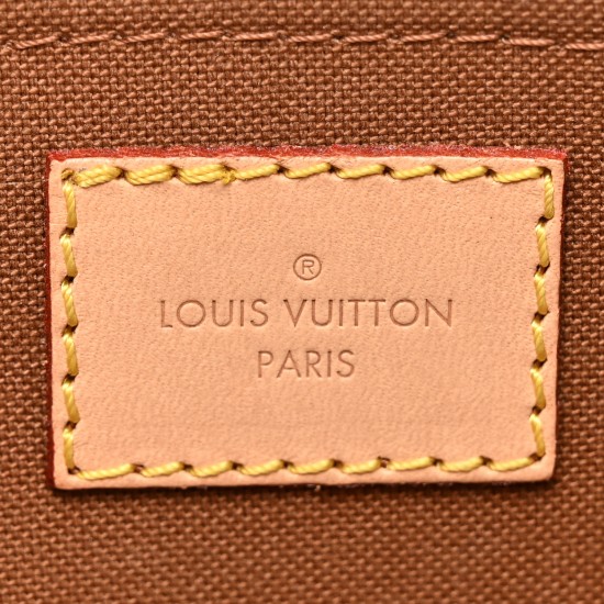 Louis Vuitton Multi Pochette｜Monogram Canvas with Kaki Strap｜Crossbody Bag