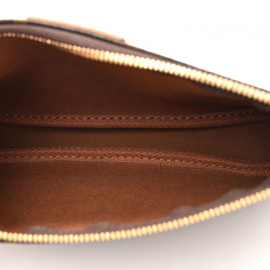 Louis Vuitton Multi Pochette｜Monogram Canvas with Kaki Strap｜Crossbody Bag