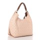 Louis Vuitton Carmel｜Cream Mahina Calf Leather｜Shoulder Bag