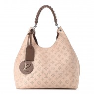 Louis Vuitton Carmel｜Cream Mahina Calf Leather｜Shoulder Bag