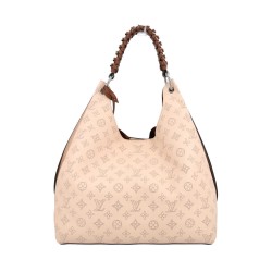 Louis Vuitton Carmel｜Cream Mahina Calf Leather｜Shoulder Bag