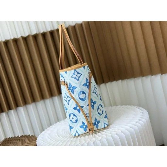 LOUIS VUITTON NEVERFULL MM IN EPI LEATHER