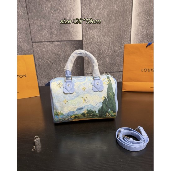 Louis Vuitton X Jeff Koons Van Gogh Speedy