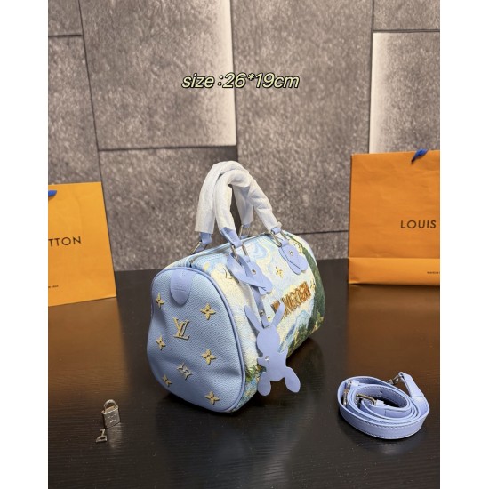 Louis Vuitton X Jeff Koons Van Gogh Speedy
