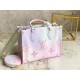 LV OnTheGo PM Sunrise Pastel – Gradient Monogram Empreinte Calfskin with Detachable Strap (M59856)