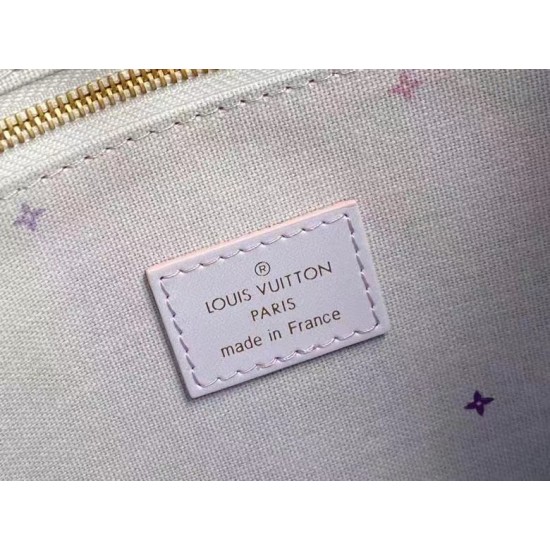 LV OnTheGo PM Sunrise Pastel – Gradient Monogram Empreinte Calfskin with Detachable Strap (M59856)