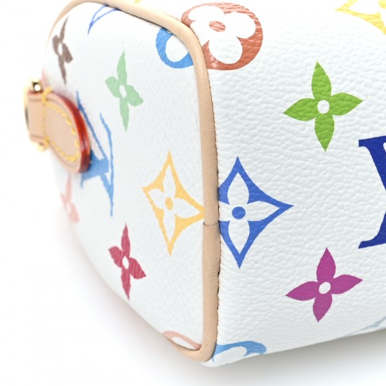 Louis Vuitton Nano Speedy｜Multicolor Monogram by Takashi Murakami｜Mini Bag