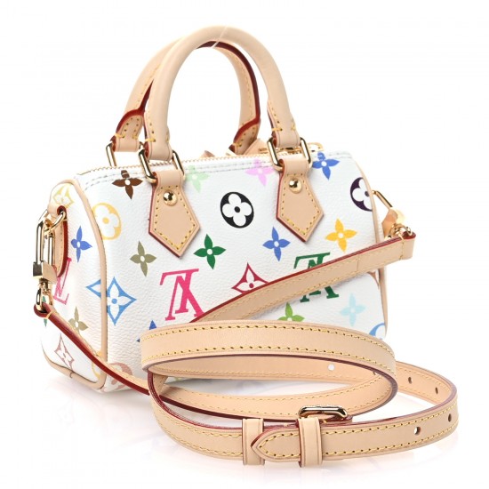 Louis Vuitton Nano Speedy｜Multicolor Monogram by Takashi Murakami｜Mini Bag