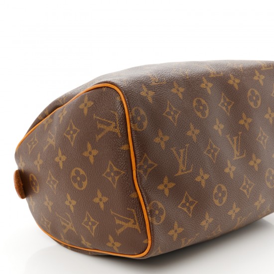 Louis Vuitton Speedy 25|Classic Monogram Canvas with Vachetta Handles|Top Handle Bag Louis Vuitton Speedy 25|Classic Monogram Canvas with Vachetta Handles|Top Handle Bag