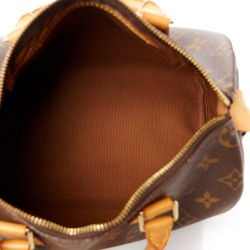 Louis Vuitton Speedy 25｜Classic Monogram Canvas with Vachetta Handles｜Top Handle Bag
