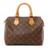 Louis Vuitton Speedy 25｜Classic Monogram Canvas with Vachetta Handles｜Top Handle Bag