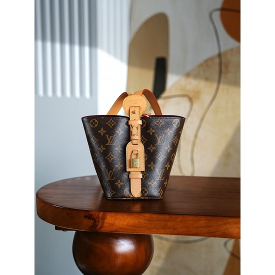 Louis Vuitton All In BB Bucket Bag – Monogram Canvas, Structured Mini Tote (M12925)