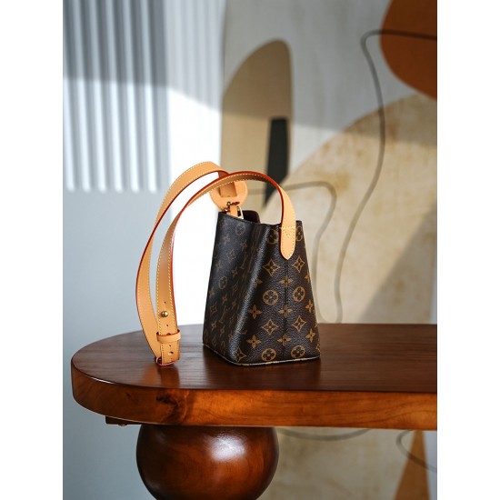 Louis Vuitton All In BB Bucket Bag – Monogram Canvas, Structured Mini Tote (M12925)