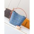 Louis Vuitton All In BB Monogram Denim Tote - Compact Crossbody & Handbag (M28107 Blue)