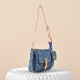 Louis Vuitton Cargo Pochette Accessoires - Denim Monogram Shoulder Bag (M27602 Blue)