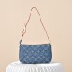 Louis Vuitton Cargo Pochette Accessoires - Denim Monogram Shoulder Bag (M27602 Blue)