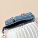 Louis Vuitton Cargo Pochette Accessoires - Denim Monogram Shoulder Bag (M27602 Blue)
