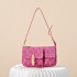 Louis Vuitton Cargo Pochette Accessoires - Denim Monogram Shoulder Bag (M27602 Pink)