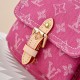 Louis Vuitton Cargo Pochette Accessoires - Denim Monogram Shoulder Bag (M27602 Pink)