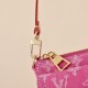 Louis Vuitton Cargo Pochette Accessoires - Denim Monogram Shoulder Bag (M27602 Pink)