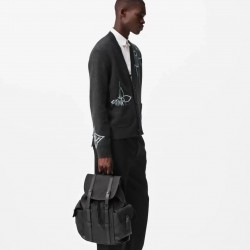 Louis Vuitton Christopher PM Backpack – Black Taurillon Monogram Leather