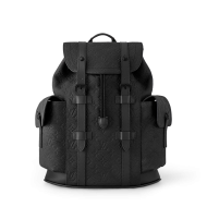 Louis Vuitton Christopher PM Backpack – Black Taurillon Monogram Leather