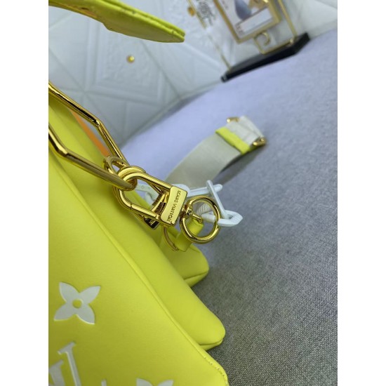 Louis Vuitton Coussin PM Fluorescent Yellow Louis Vuitton Coussin PM Fluorescent Yellow