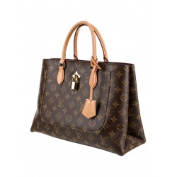 Louis Vuitton Flower Tote｜2-Way Monogram Canvas with Gold Hardware｜Top Handle & Shoulder Bag
