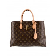 Louis Vuitton Flower Tote｜2-Way Monogram Canvas with Gold Hardware｜Top Handle & Shoulder Bag