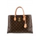 Louis Vuitton Flower Tote|2-Way Monogram Canvas with Gold Hardware|Top Handle & Shoulder Bag Louis Vuitton Flower Tote|2-Way Monogram Canvas with Gold Hardware|Top Handle & Shoulder Bag
