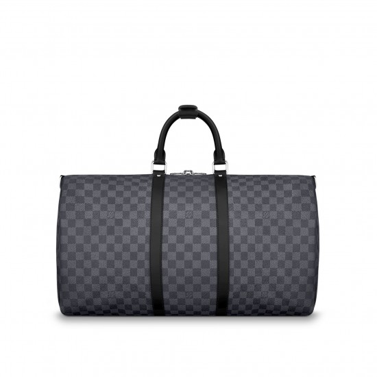 Louis Vuitton Keepall Bandoulière 55｜Damier Graphite Canvas｜Travel Bag
