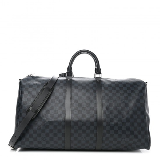 Louis Vuitton Keepall Bandoulière 55｜Damier Graphite Canvas｜Travel Bag
