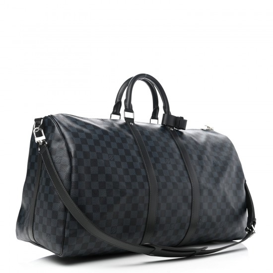 Louis Vuitton Keepall Bandoulière 55｜Damier Graphite Canvas｜Travel Bag