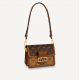 Louis Vuitton Mini Dauphine｜Monogram Reverse Canvas with Gold Hardware｜Crossbody Bag