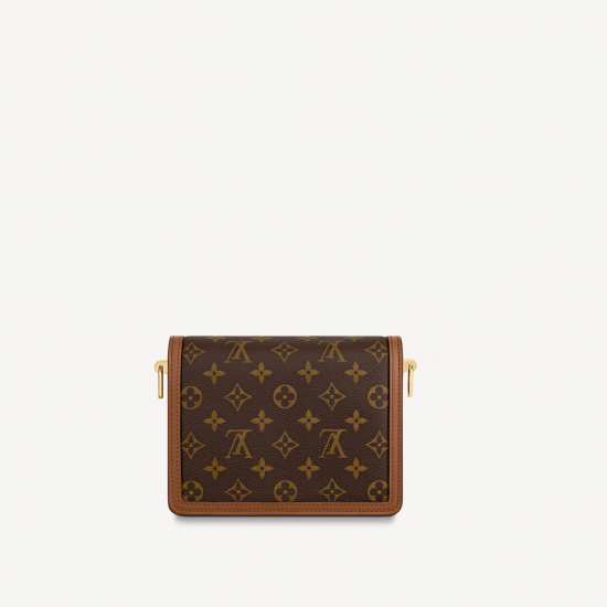 Louis Vuitton Mini Dauphine｜Monogram Reverse Canvas with Gold Hardware｜Crossbody Bag
