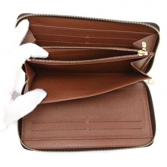 Louis Vuitton Zippy Organizer|Monogram Canvas with Gold Zip|Wallet Louis Vuitton Zippy Organizer|Monogram Canvas with Gold Zip|Wallet