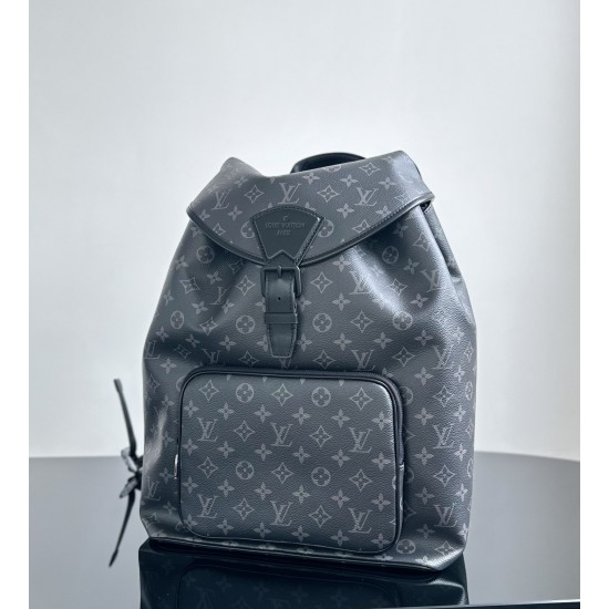 Louis Vuitton Montsouris Backpack – Monogram Eclipse “All Black”