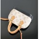 Louis Vuitton Nano Alma Bag – Dune Beige Monogram, Mini Top Handle & Crossbody