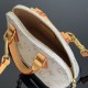 Louis Vuitton Nano Alma Bag – Dune Beige Monogram, Mini Top Handle & Crossbody